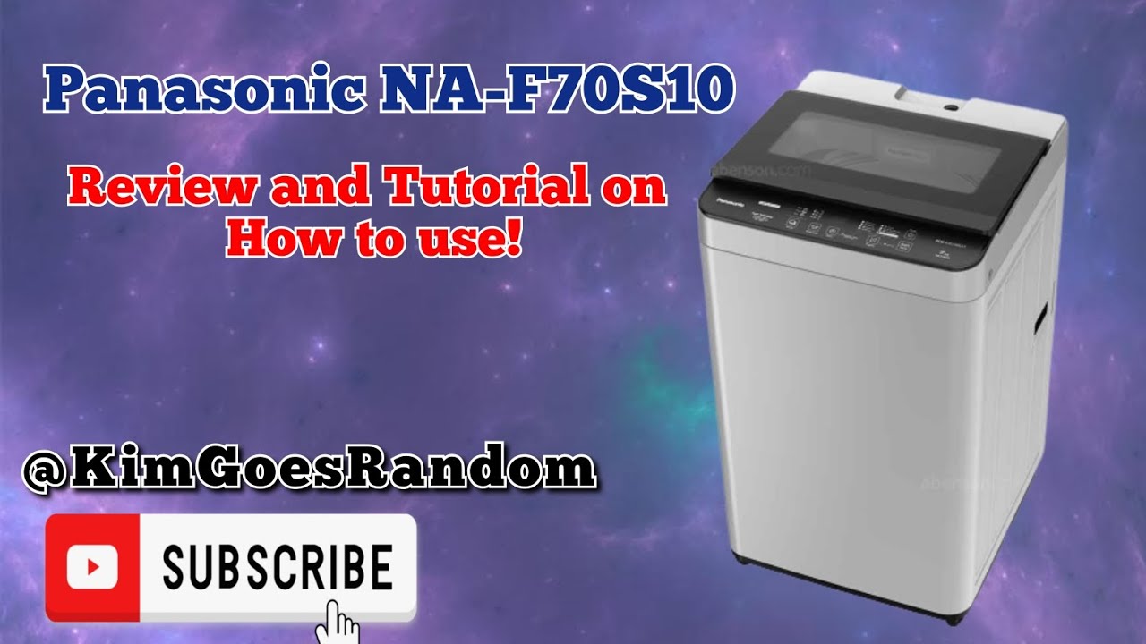 Panasonic NA-F70S10 (Tagalog review and Tutorial)