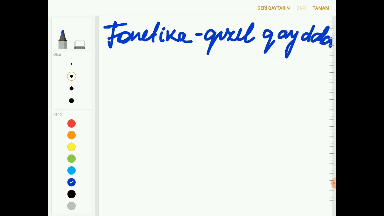 Fonetika -Qızıl qaydalar (2)
