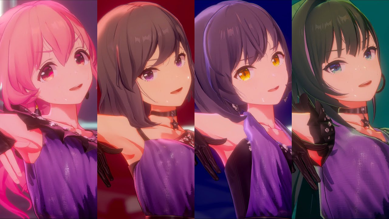 Idoly Pride in-game stage: LizNoir - Shock out, Dance!!
