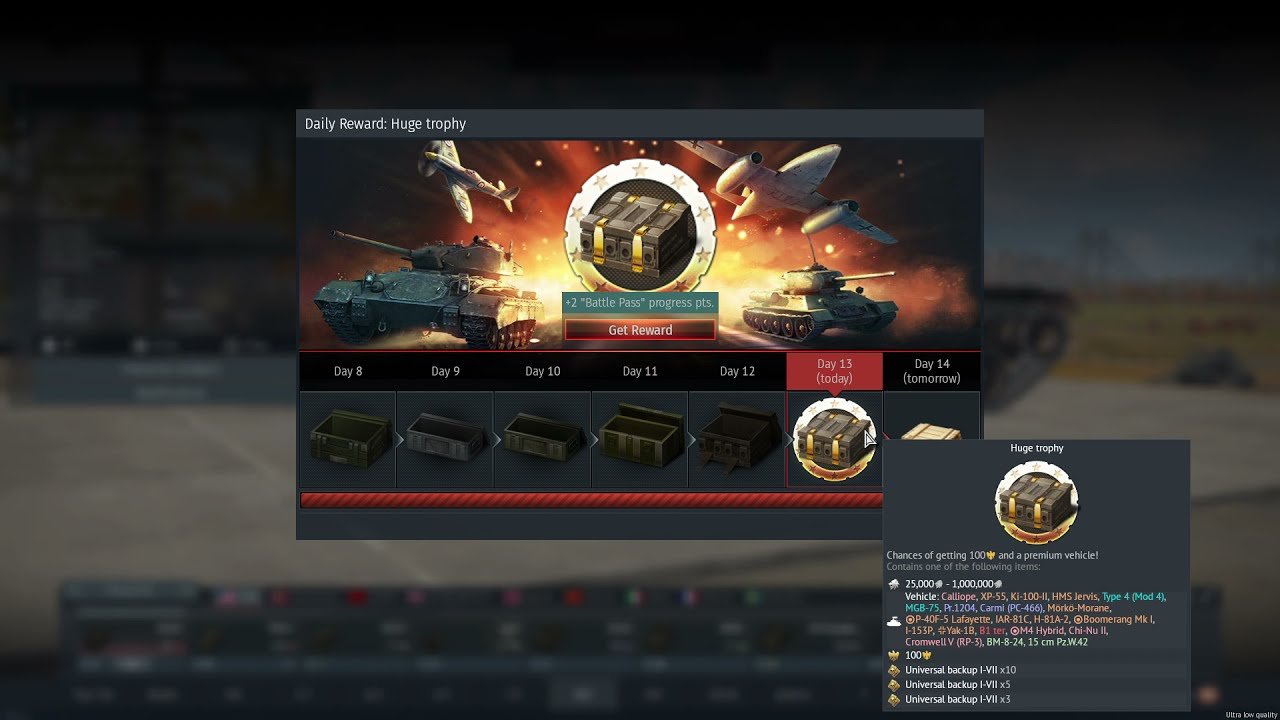 Robbed of a Tank Blueprint | War Thunder Huge Trophy