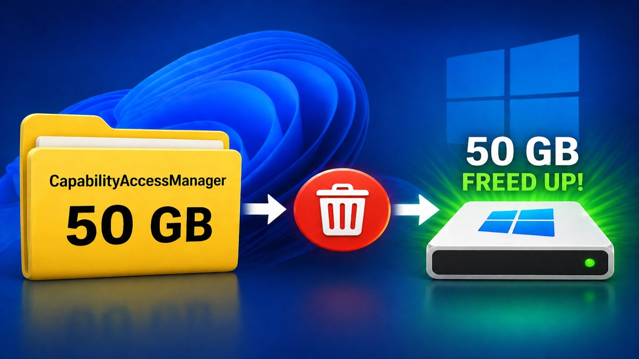 How to Delete CapabilityAccessManager Files on Windows [Free Up Storage]