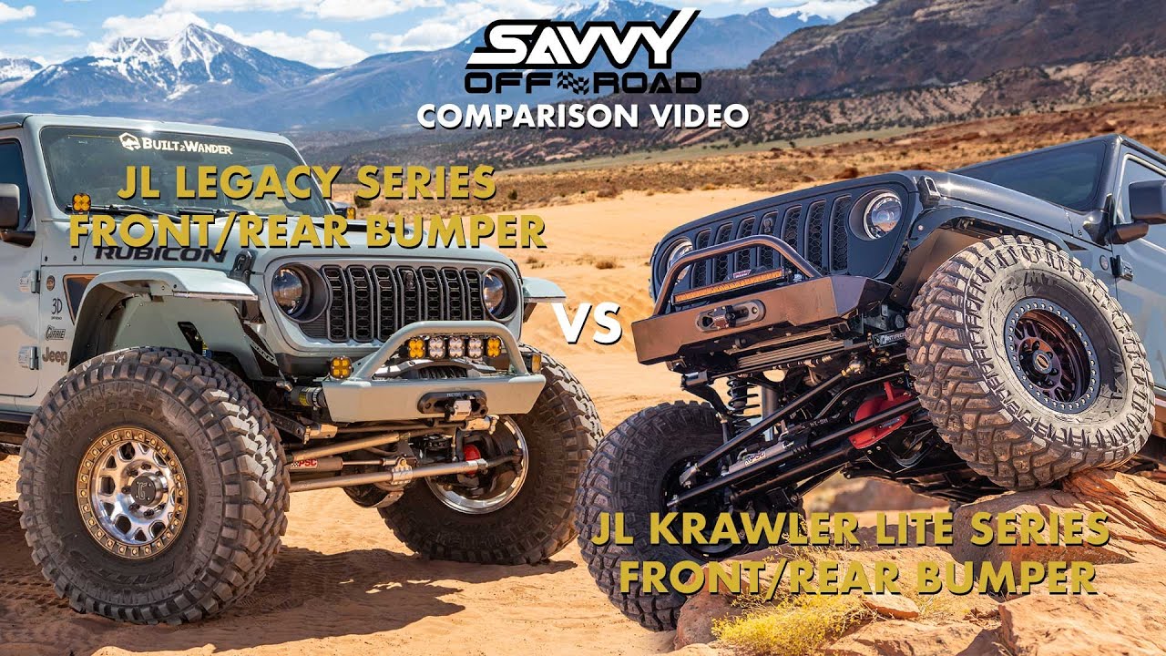 Jeep JL Bumper Comparisons