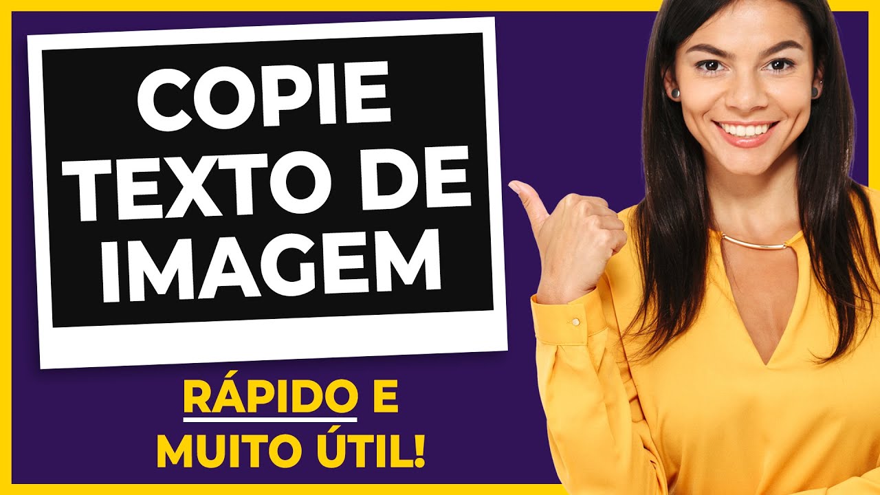 Como Copiar Texto de Imagem com Facilidade - Online e Grátis