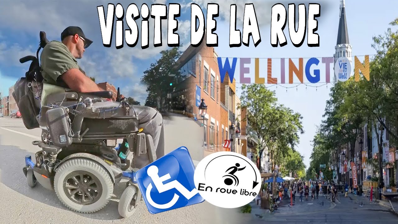 ♿Visite de la rue Wellington a Montreal♿