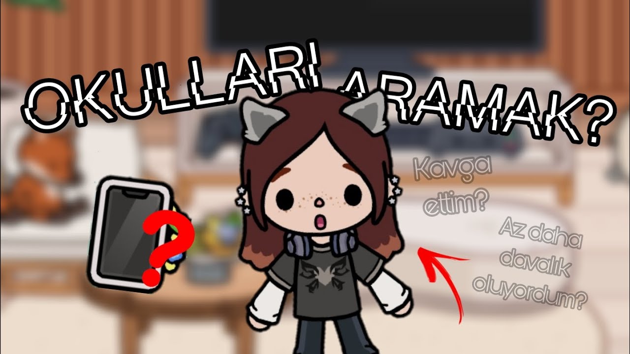 RASTGELE OKULLARI ARAMAK? / Toca Life World Türkçe