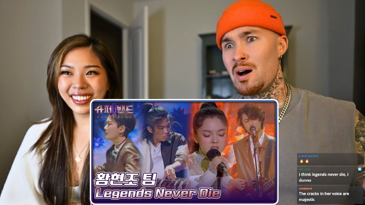 INCREDIBLE! 🤯 Legends Never Die SUPERBAND2 REACTION | Hwang Hyeonjo Team Live Performance