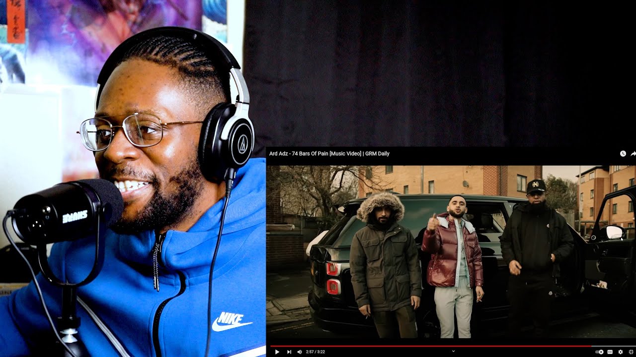 AMERICAN REACTS TO ARD ADZ - 74 BARS OF PAIN !! - I FELT THIS