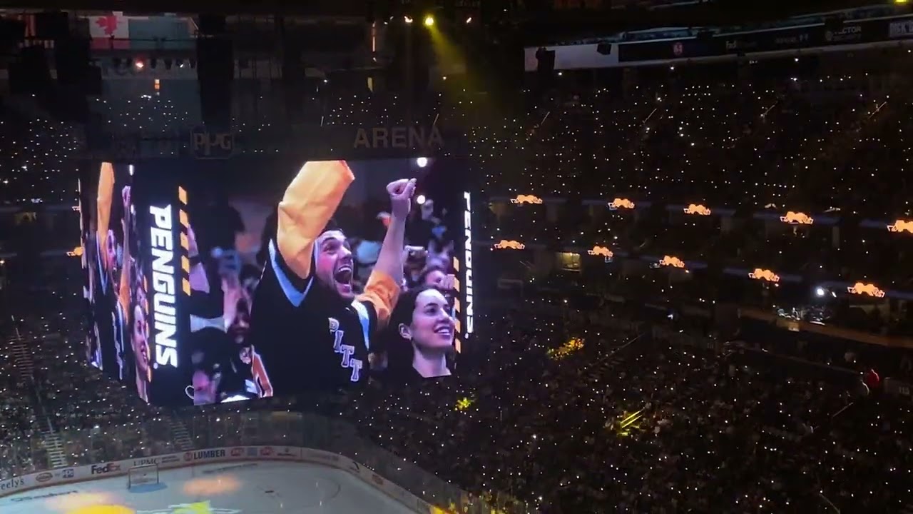 Pittsburgh Penguins Intro and Entrance Opening Night 2023/24 & Player Introductions