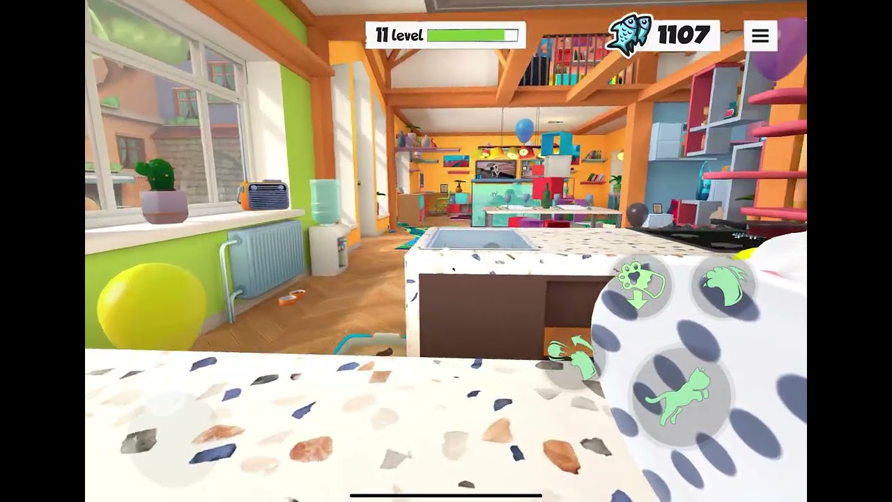 Playing I am cat!^^