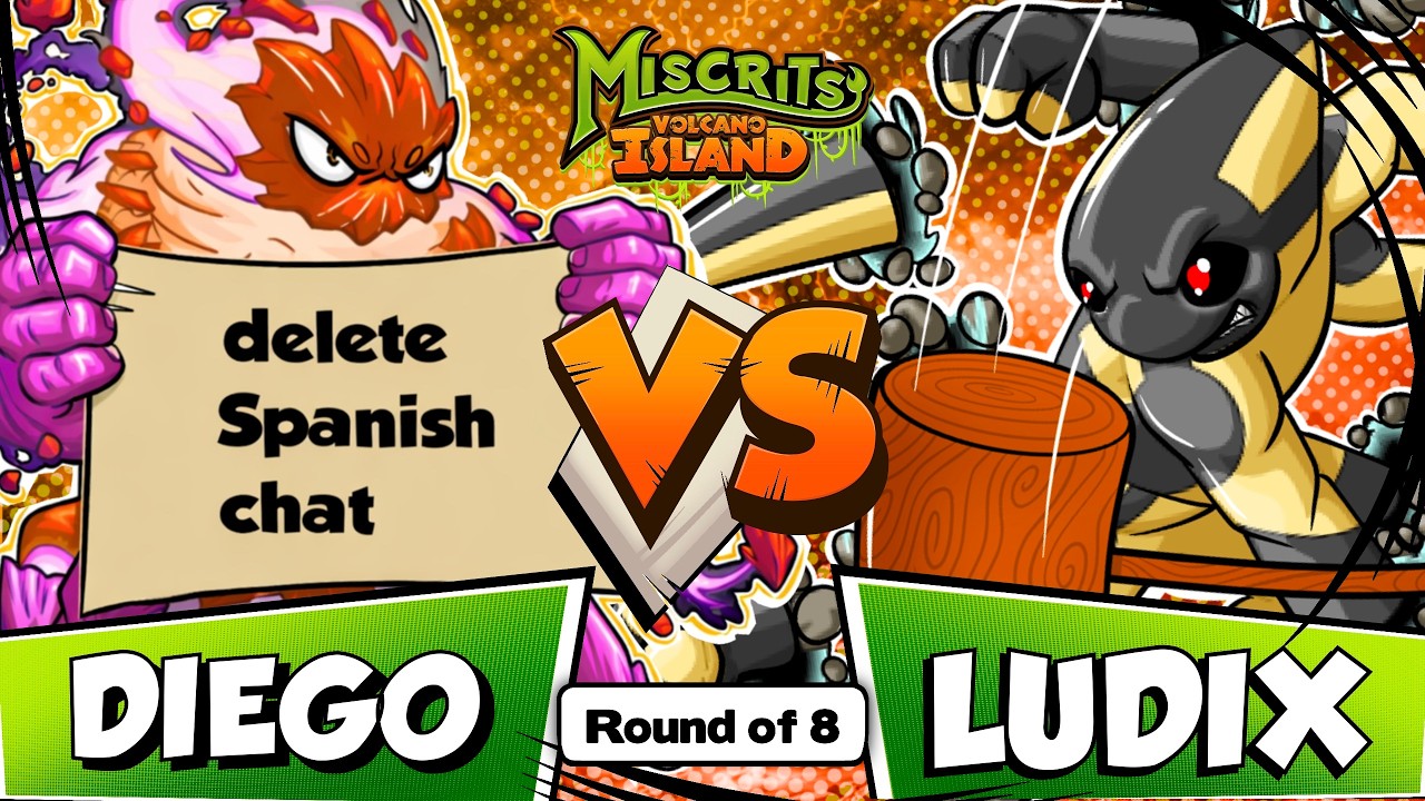 Miscrits Official Tournament #3 - Quarterfinals: Ludix vs Diego