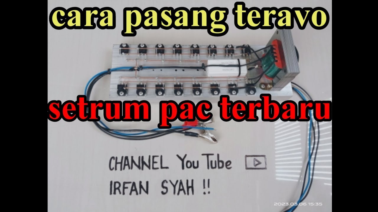 SETRUM ELEKTRIK PAC TAHAN AIR‼️CARA PASANG TERAFO PAC TERBARU