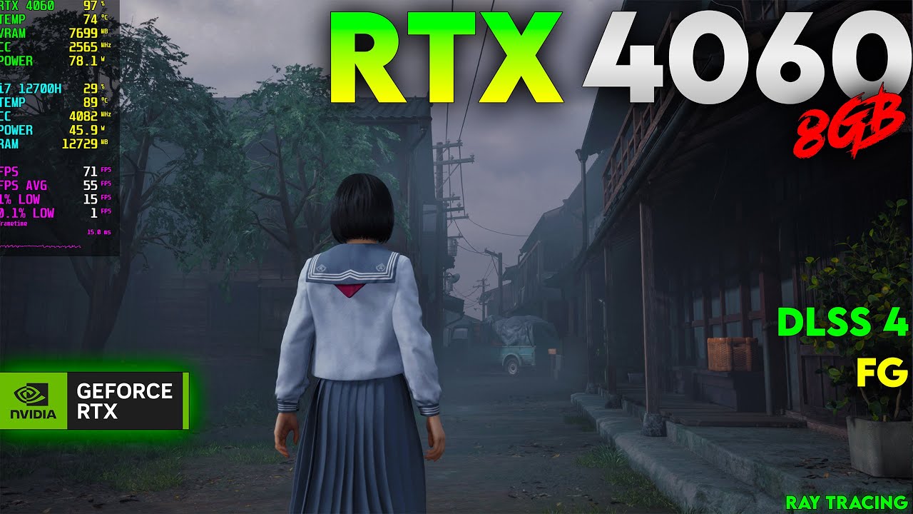 Silent Hill F : RTX 4060 8GB | Ultra DLSS 4 | Asus tuf F15