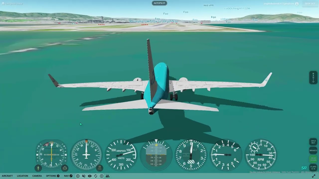 Playing GEOFS on pc for the first time