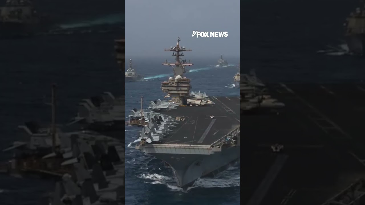 US DEPLOYS 20+ Navy warships across Middle East #shorts #news #foxnews #us