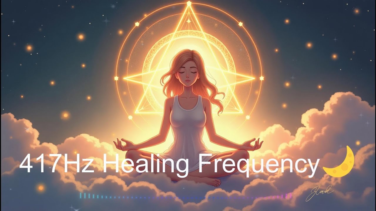 417Hz Healing Frequency | Let Go of Past Trauma & Embrace Change / 過去を癒し、新しい自分へ | 心の浄化と変容のヒーリングBGM