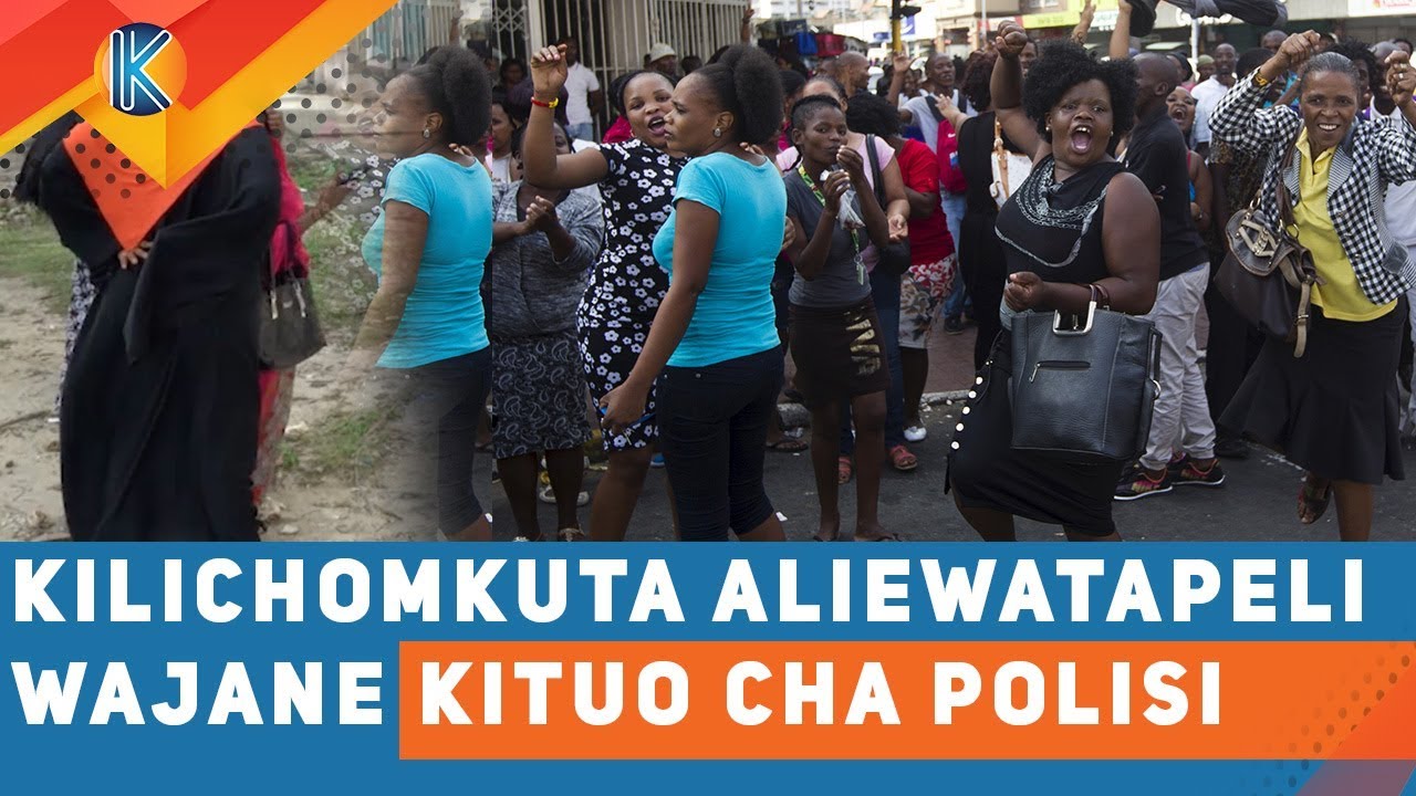 KILICHOMKUTA ALIEWATAPELI WAJANE KITUO CHA POLISI