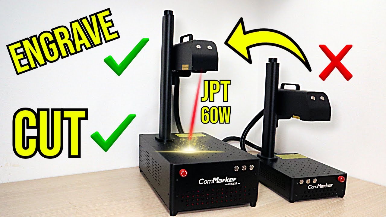 The Ultimate Laser For METAL? ComMarker B4 60W JPT MOPA Fiber Laser Engraver Review