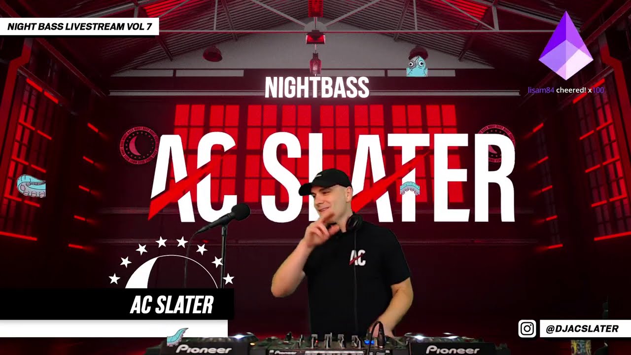 AC Slater - Live @ Night Bass Livestream Vol 7 (November 26, 2020)
