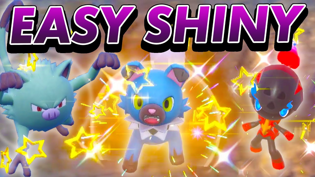 4 EASY SHINY POKEMON in 1 Location in Pokemon Scarlet and Violet