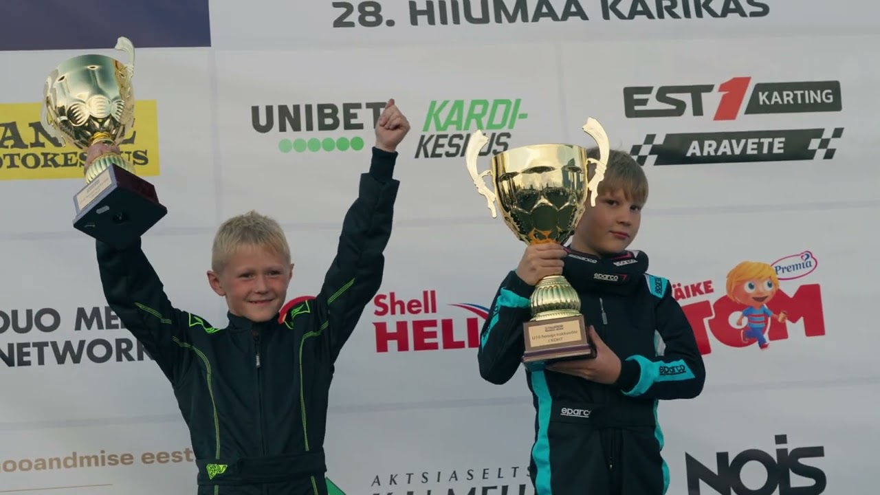 Talendid Rajale V etapp ja superfinaal Käina kardirajal 8.-9. augustil 2024