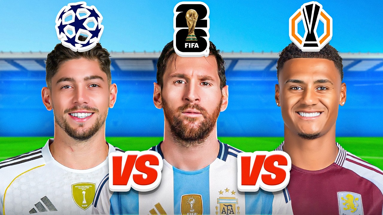 World Cup vs Champions League vs Europa League! 🔥