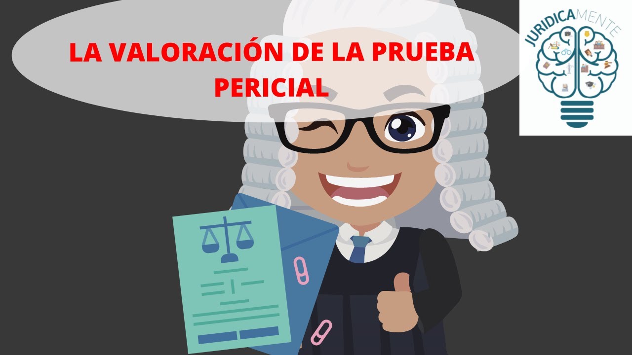 LA VALORACI&Oacute;N DE LA PRUEBA PERICIAL