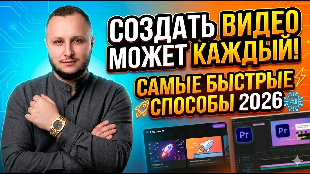 Как монтировать видео для YouTube в 10 раз быстрее: Пошаговый гайд 2026
