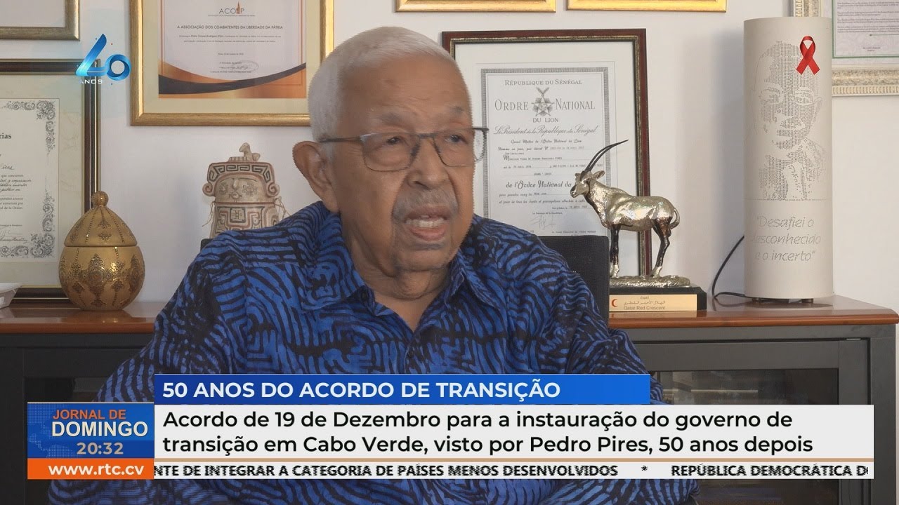 Acordo de 19 de Dezembro 1974 para instauração do governo de transição em CV, visto por Pedro Pires