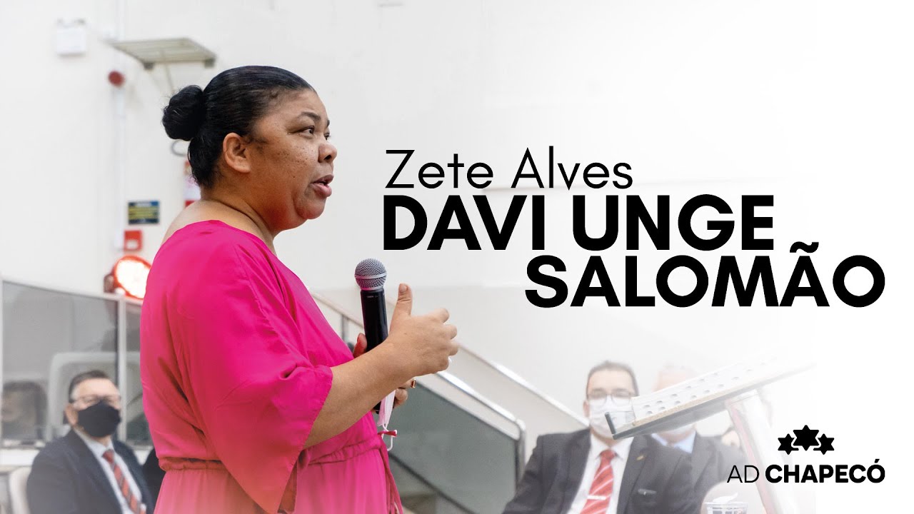 Missionária Zete Alves - Davi unge Salomão - #CortesdaLive