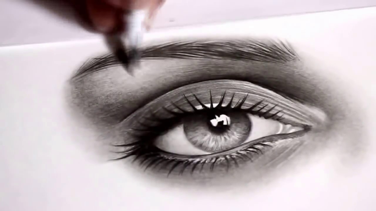Speed Drawing eyes  by Charles Laveso
