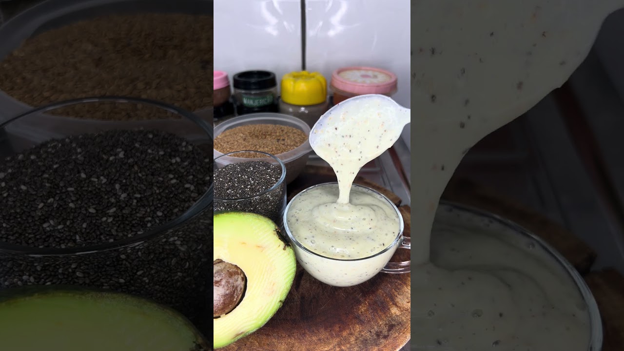 Smoothie de abacate #dicas_utilidades #receitafacies
