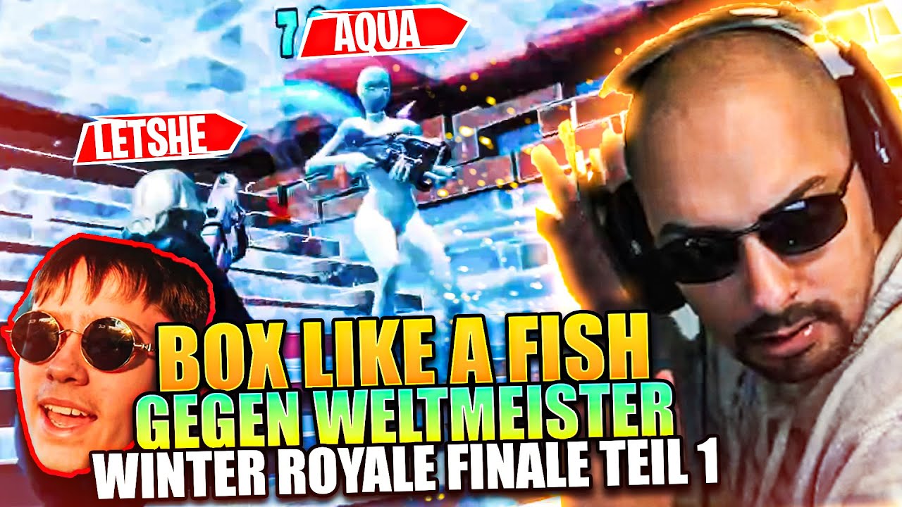 LETSHE mit dem 1VS3 CLUTCH gegen AQUAS TEAM | Winter Royale Sonntag FINALE Teil 1