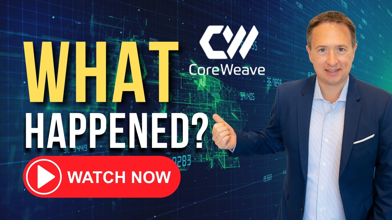 Акции CoreWeave рухнули на 26%… И проблема с задолженностью усугубляется.