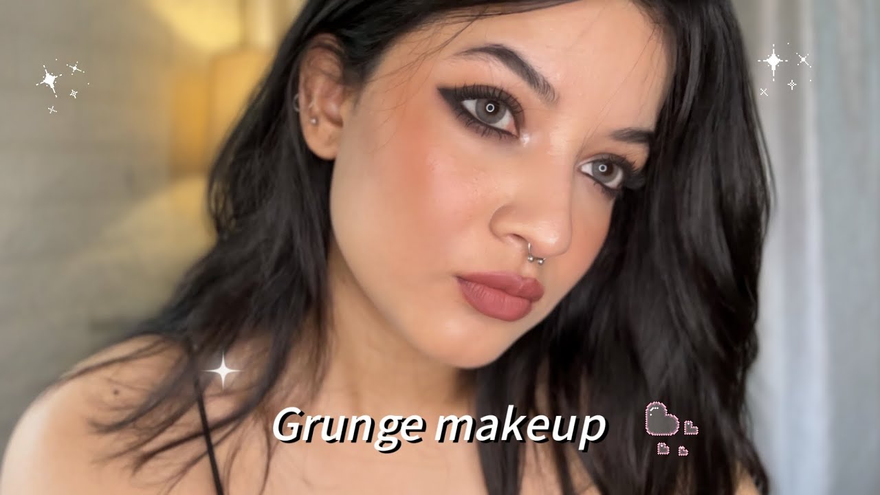 Режим злодея: Гранжевый макияж, который сносит крышу🖤 (простой урок)