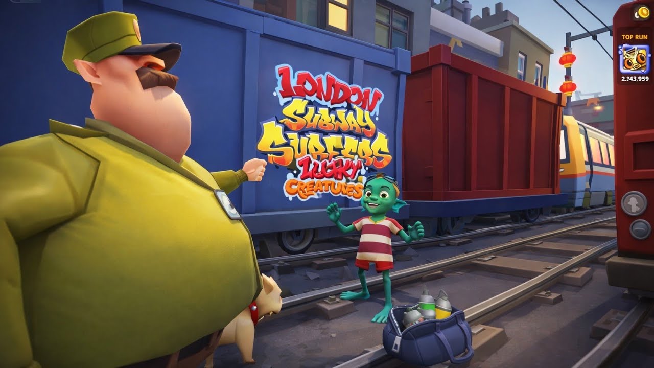 Subway Surfers (2026) - London Lucky Creatures Gameplay (PC UHD) [4K60FPS]