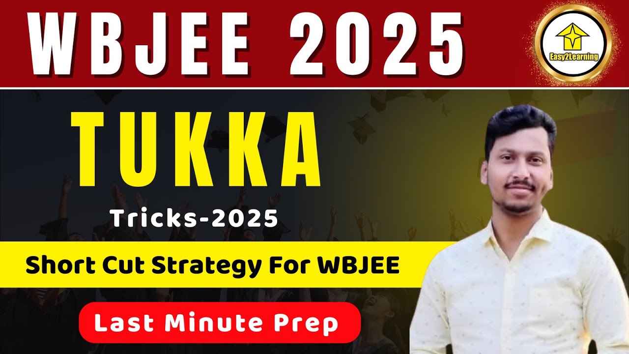 WBJEE 2025 Tukka Tricks & Shortcut Strategy | Score More with Smart Guessing Tips!