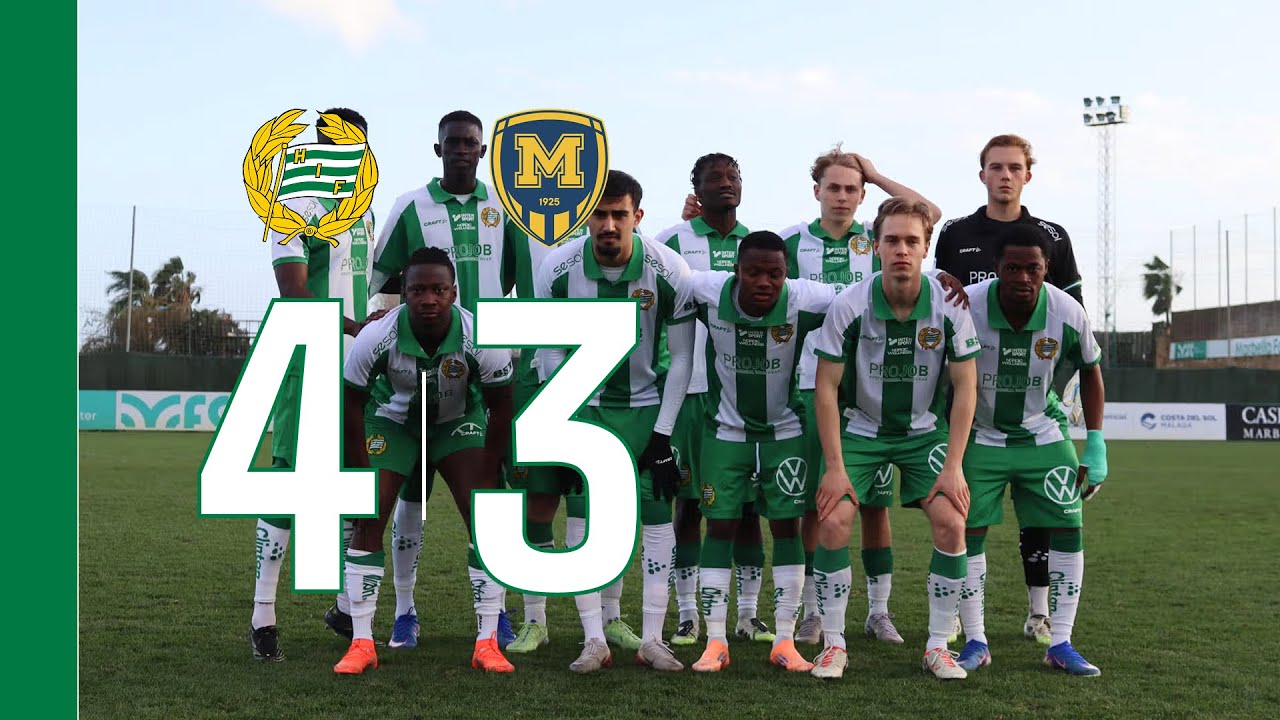 HELA MATCHEN: Hammarby – FC Metalist 1925 Kharkiv (4–3) | Träningsmatch 2026 Marbella