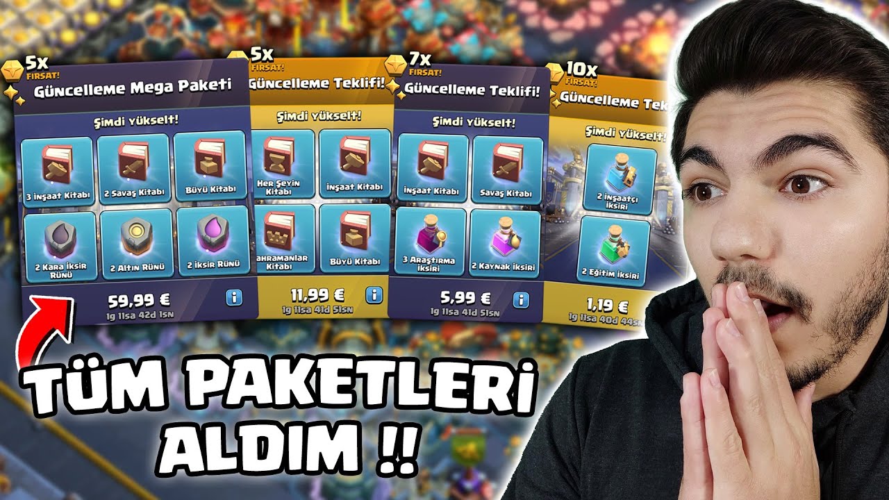 KÖY BİNASI 17 GEÇİŞ #2 !! HESAP COŞTU !! - Clash Of Clans
