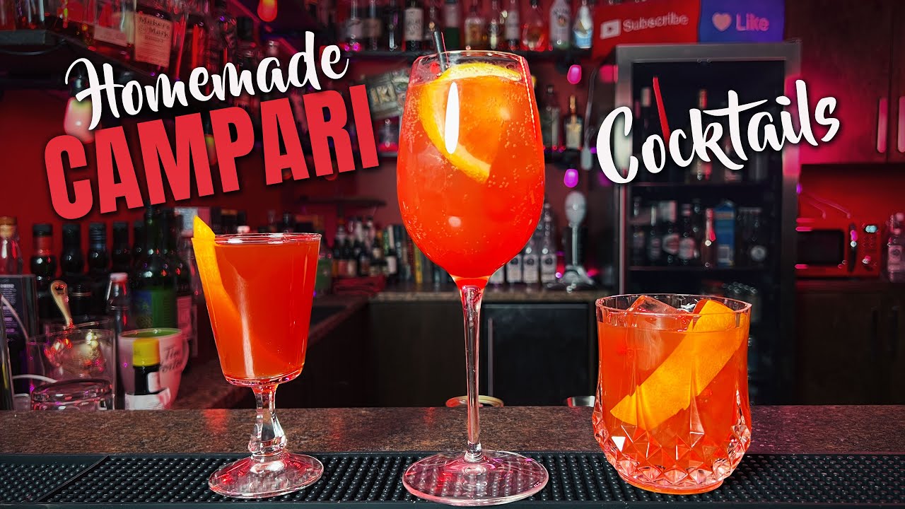 Make AMAZING Cocktails with Homemade Campari