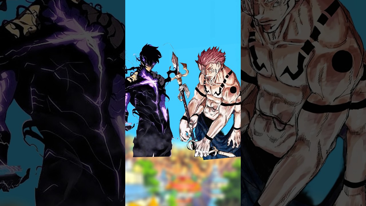 Sung Jinwoo vs Sukuna | #sukuna #sungjinwoo #jujutsukaisen #sololeveling #shorts
