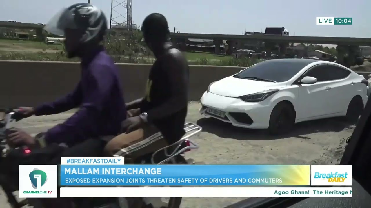 Mallam Interchange Danger: Exposed Expansion Joints Threaten Drivers & Commuters