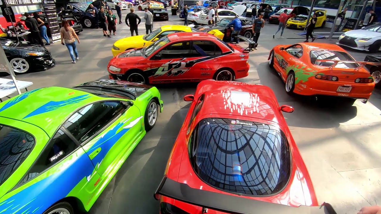 FAST AND FURIOUS CAR MEET at the Worlds Biggest Mall
