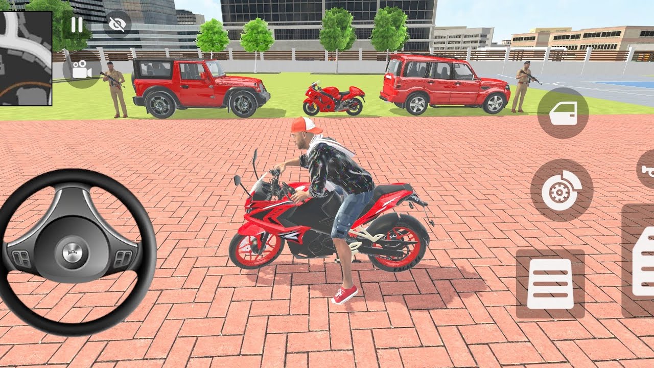 🎮 Franklin order by 1⃣ Thar & 1⃣ Scorpio & 1⃣ Hayabusa bike 💥 in Indian 🇮🇳 bike Theft simulator 🎮