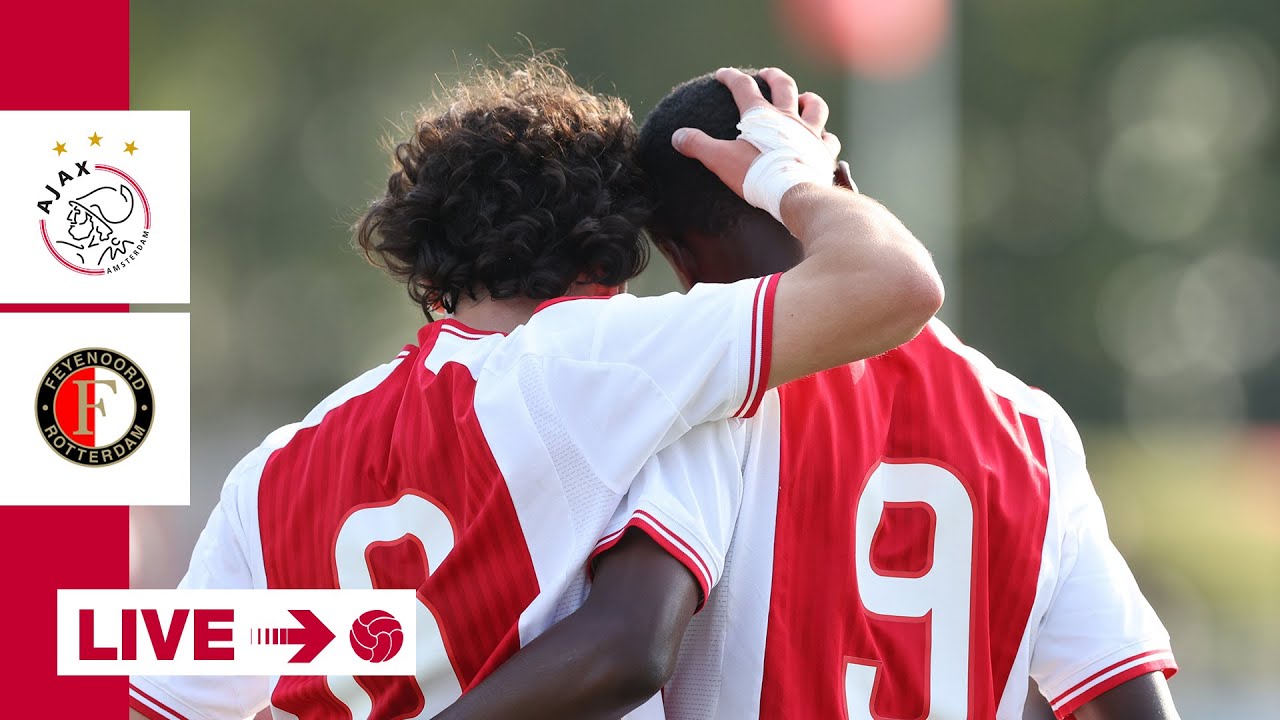 🚨  LIVE 12:00 | Ajax O17 - Feyenoord O17 | Competitie