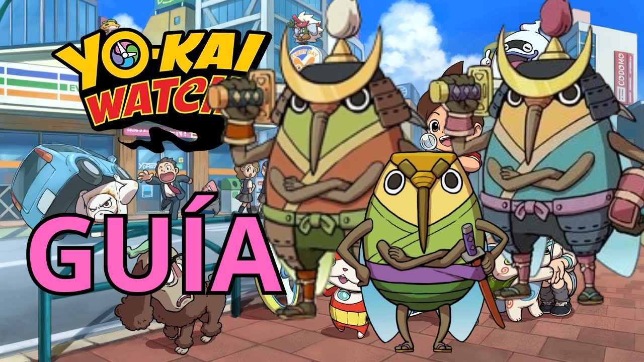 COMO CONSEGUIR A NINGARRA, HABILGARRA y CANTIGARRA GUÍAS YO-KAI WATCH 1 (3DS)