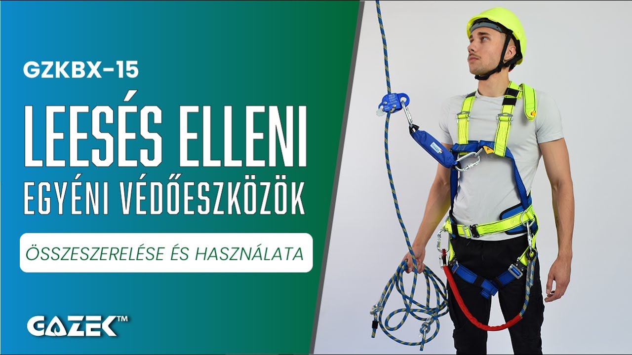 Oszlopon végzett munkafolyamatok – hogyan biztosítsuk magunkat?