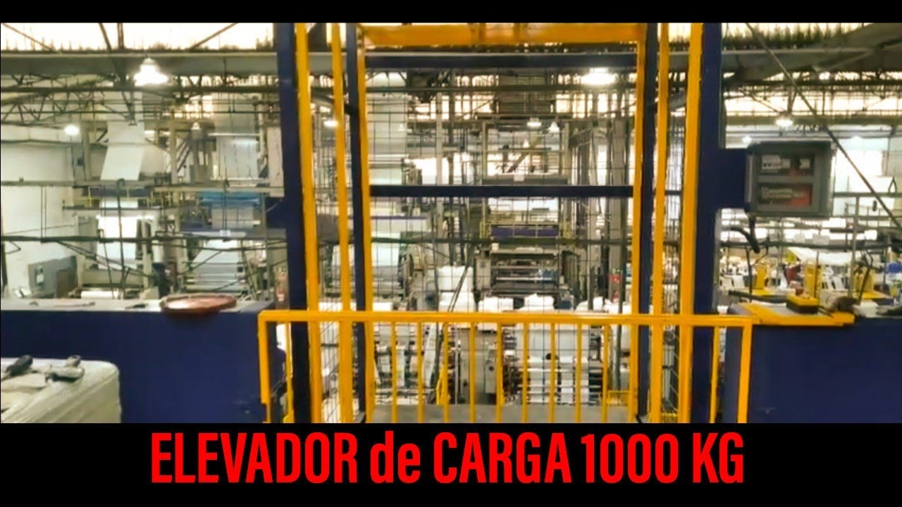 Elevador de Carga 1000 Kg.
