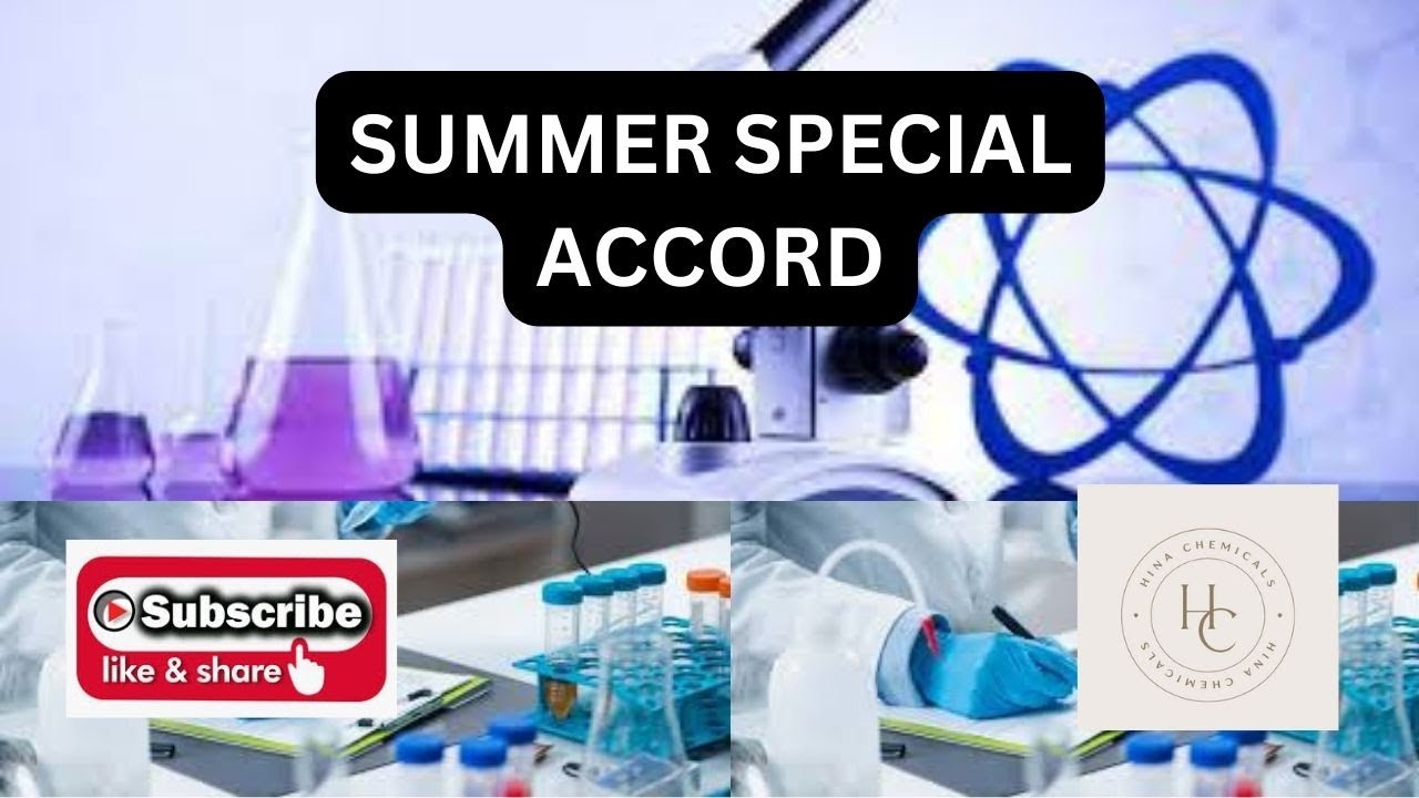 Summer special Accord, Ready to make perfume