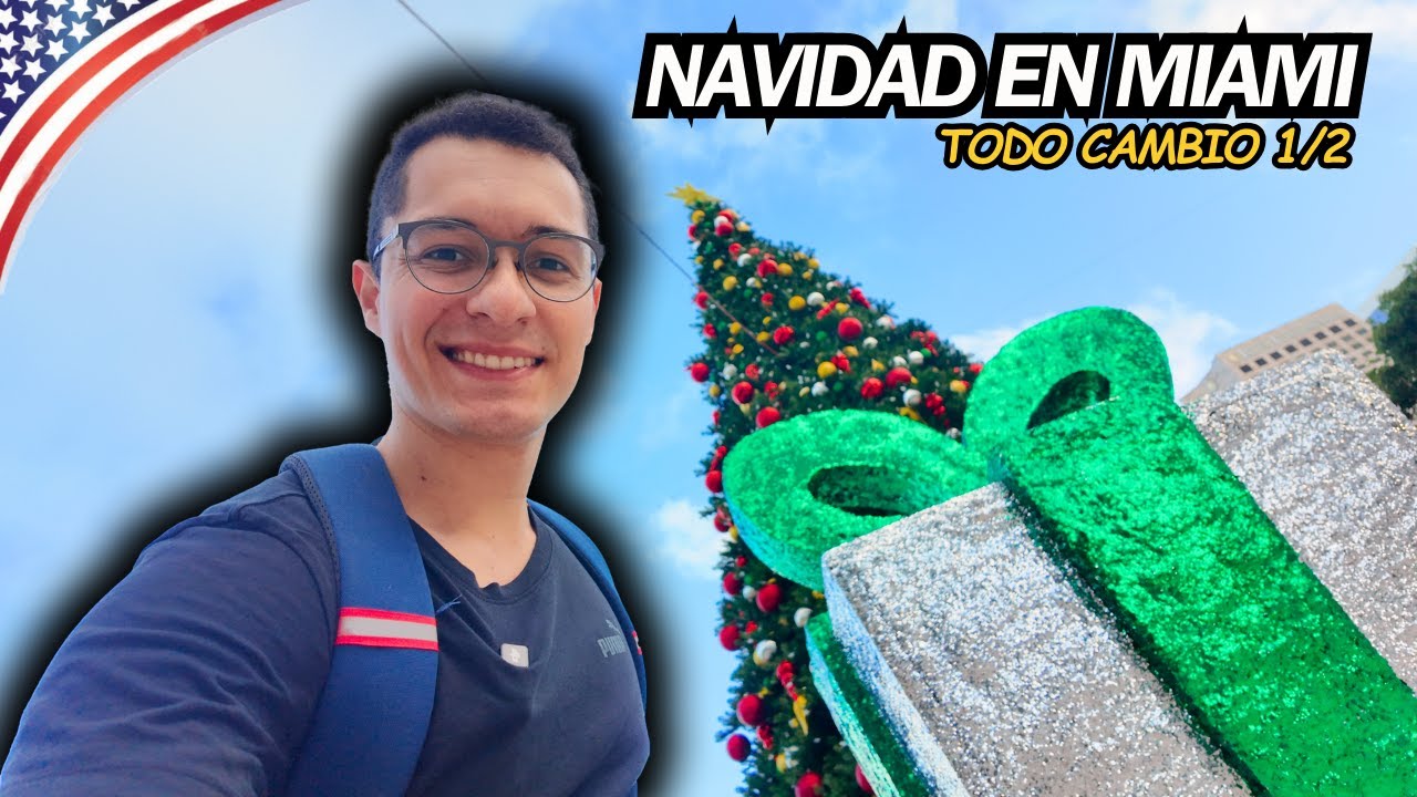 Asi es la NAVIDAD en MIAMI en 2024 ¡Todo Cambio!
