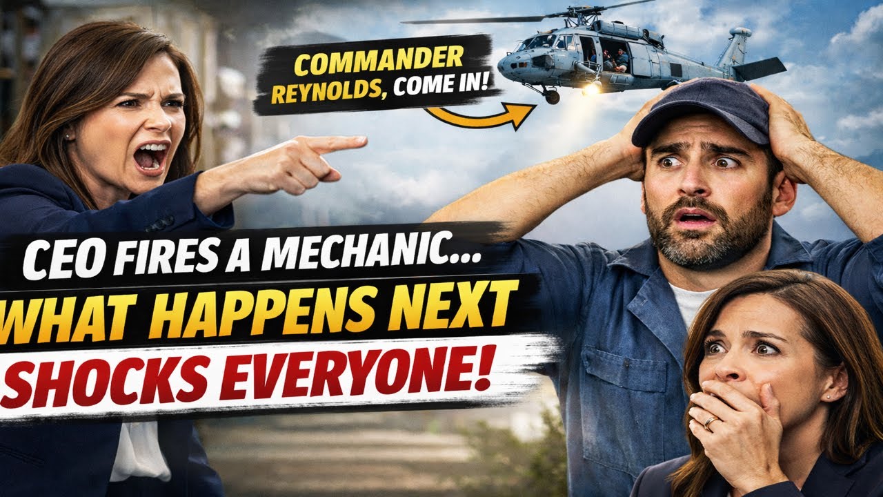 A CEO Fired a Poor Mechanic — Then a Navy Helicopter Exposed His Identity